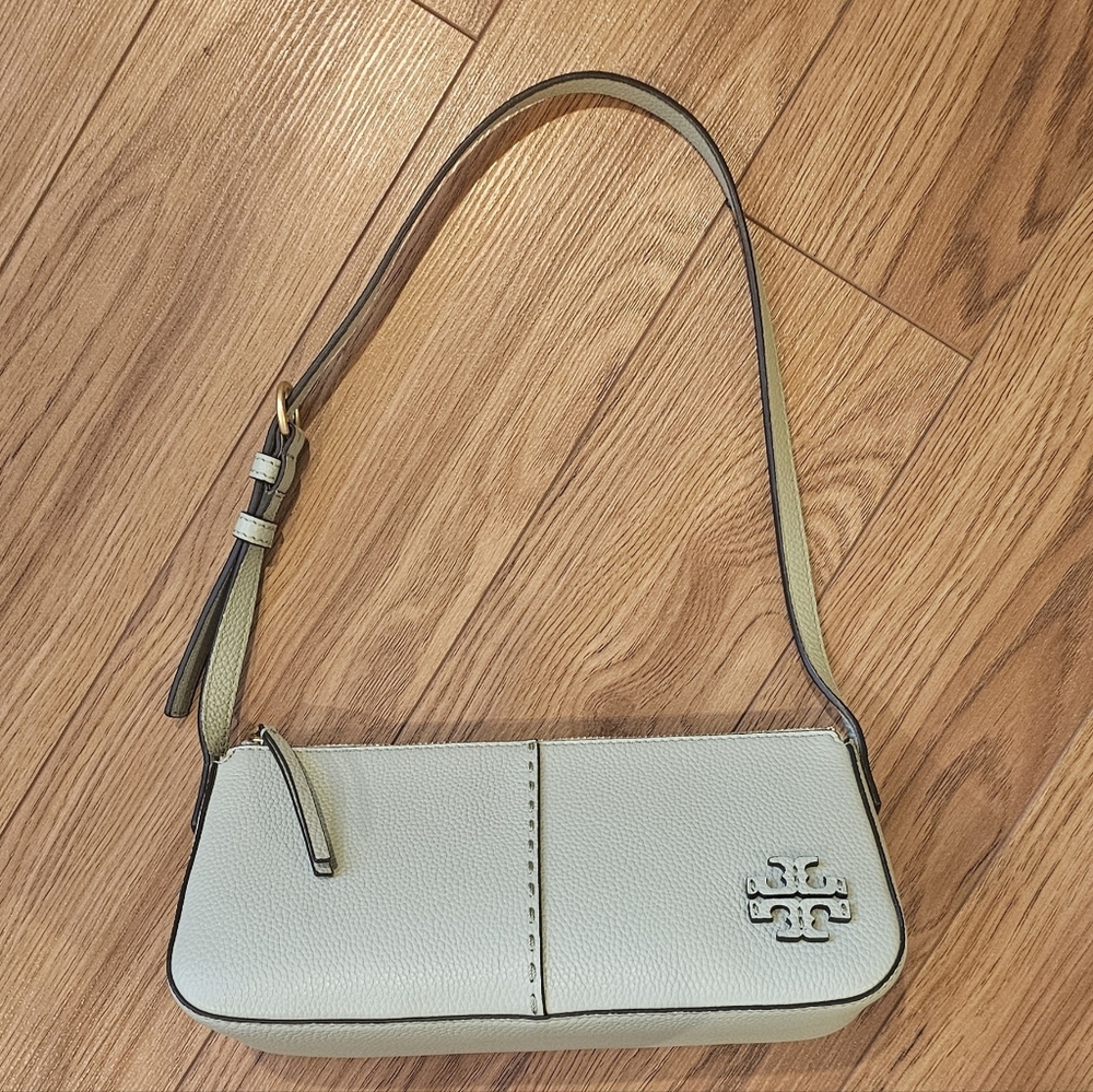 Tory Burch McGraw Wedge in Pinefrost NWT